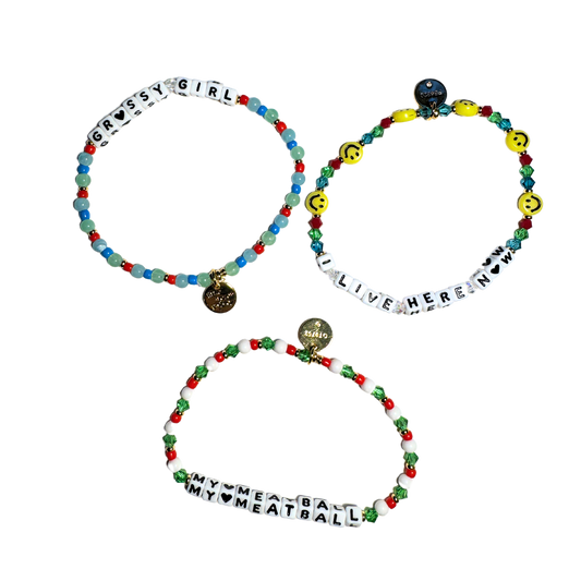 GrossyPelosi x Little Words Project Bracelet